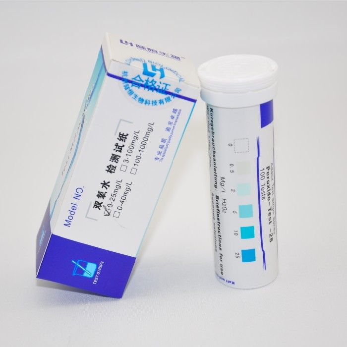 双氧水残留检测试纸图片