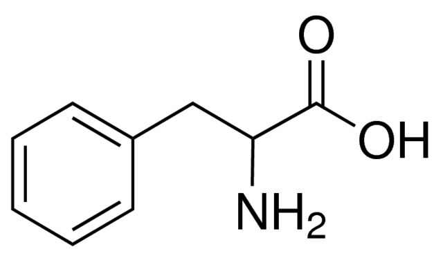 DL-苯丙氨酸/150-30-1分子结构式
