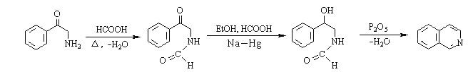 Bischler-Napieralski合成法反应实例2