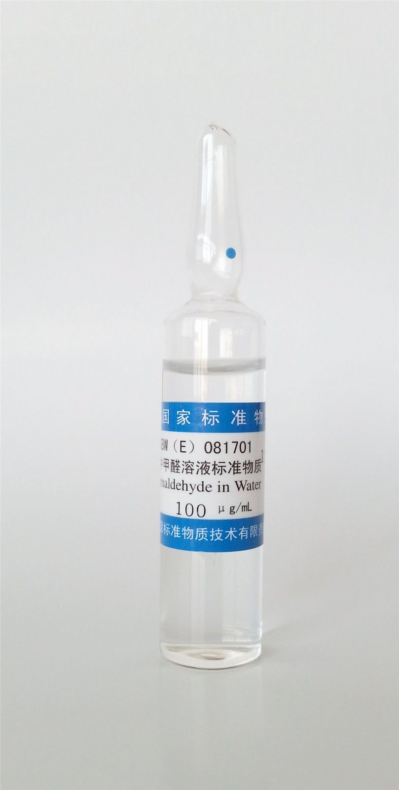 水中甲醛溶液标准物质图片