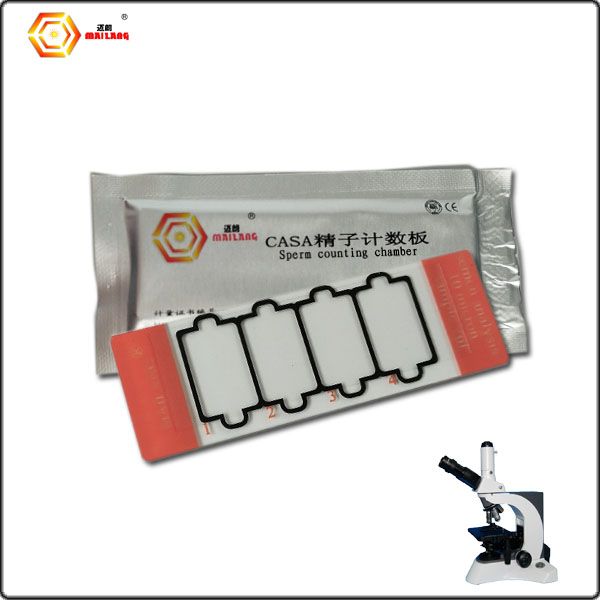 迈朗一次性多池数精子计数板图片