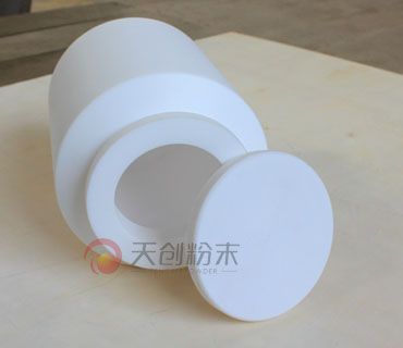滚筒聚四氟乙烯球磨罐图片
