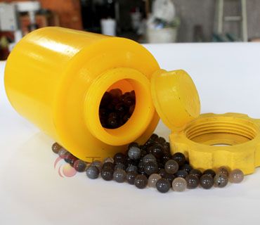滚筒聚氨酯球磨罐图片