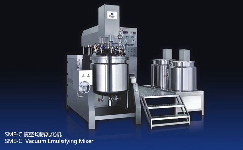 SME-C 500L真空均质乳化机(双向搅拌上均质)图片