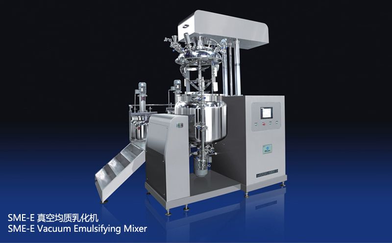 SME-E 300L真空均质乳化机(螺带搅拌内外循环均质)图片