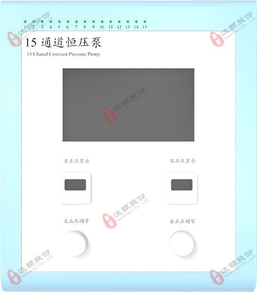 多通道正压恒压注射泵外观图