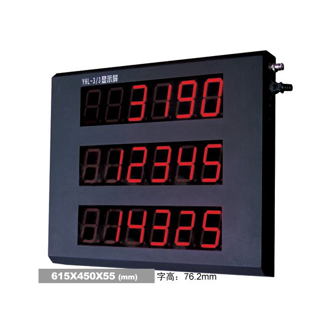 耀华XK3190—YHL3寸三窗口型称重大屏幕图片