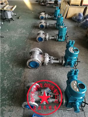 Z961Y焊接式电动闸阀配执行器图片