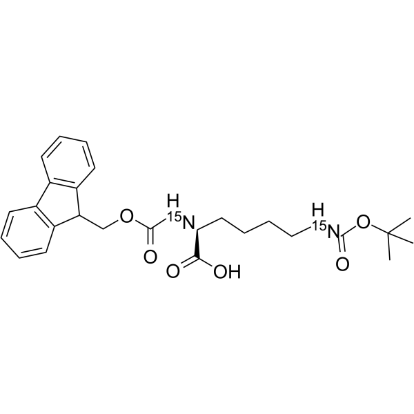 Fmoc-L-Lys(Boc)-OH-15N2图片