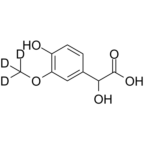 Vanillylmandelic acid-d3图片