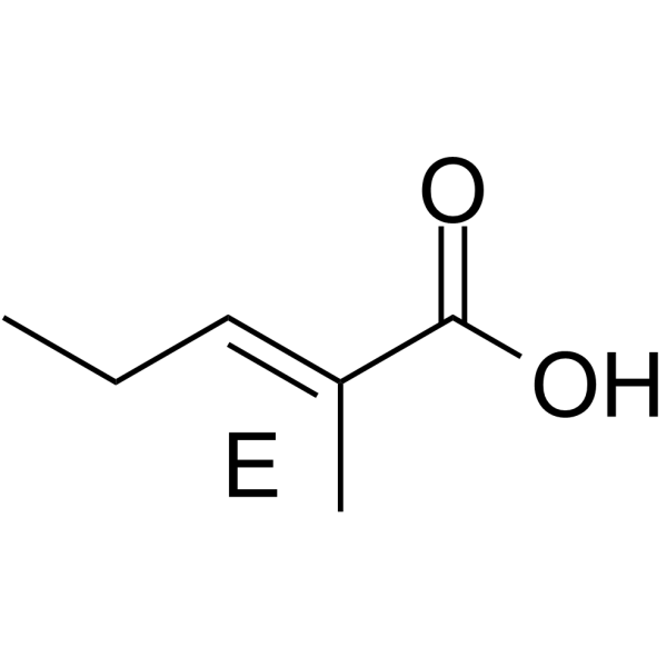 (E)-2-Methyl-2-pentenoic acid图片