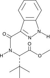 Methyl(S)-2-(1H-indazole-3-carboxamido)-3,3-dimethylbutanoate图片
