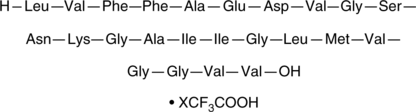 Amyloid-β(17-40)Peptide(human)(trifluoroacetate salt)图片
