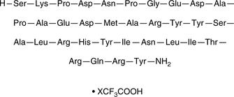 Neuropeptide Y(3-36)(human,rat)(trifluoroacetate salt)图片