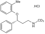 Tomoxetine-d3 hydrochloride图片