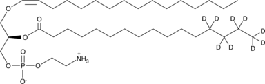1-1(Z)-Hexadecenyl-2-Palmitoyl-d9-sn-glycero-3-PE图片