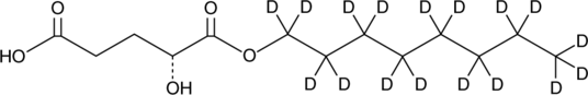 (2R)-Octyl-α-hydroxyglutarate-d17图片