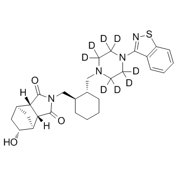 Lurasidone Metabolite 14283 D8图片