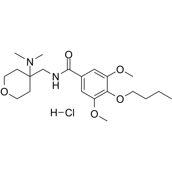 Opiranserin hydrochloride图片