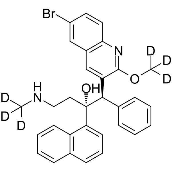 Bedaquiline impurity 2-d6图片