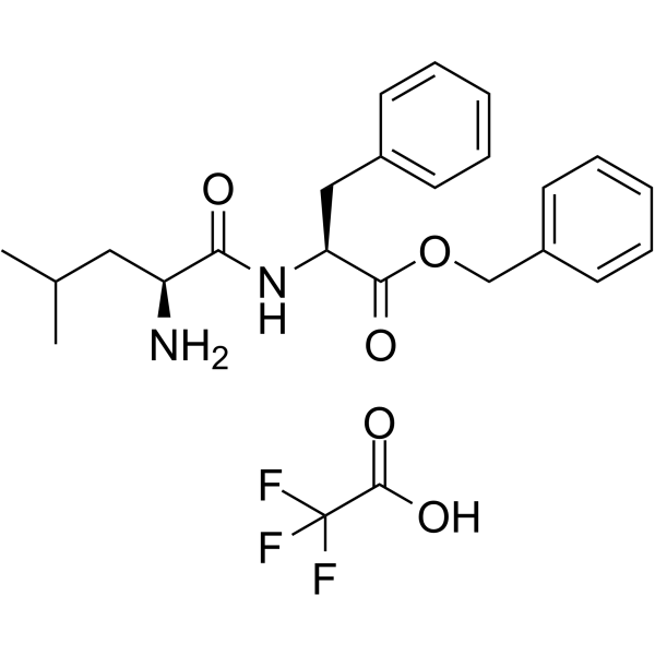 Benzyl L-leucyl-L-phenylalaninate TFA图片