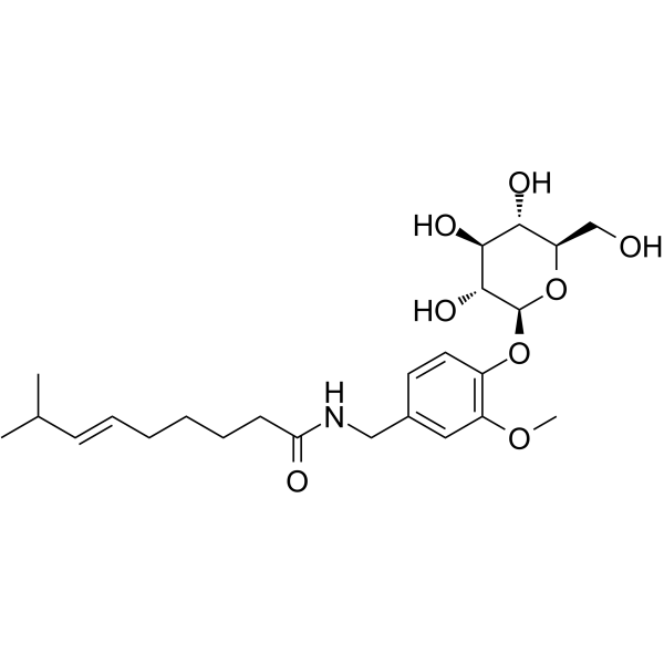 Capsaicinβ-D-glucopyranoside图片
