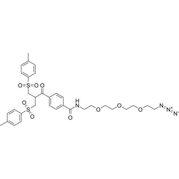 Bis-sulfone-PEG3-Azide图片