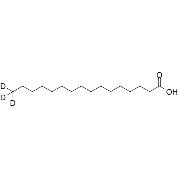 Palmitic acid-d3图片