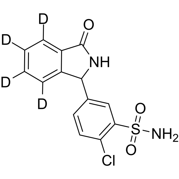 3-Dehydroxy Chlorthalidone-D4图片