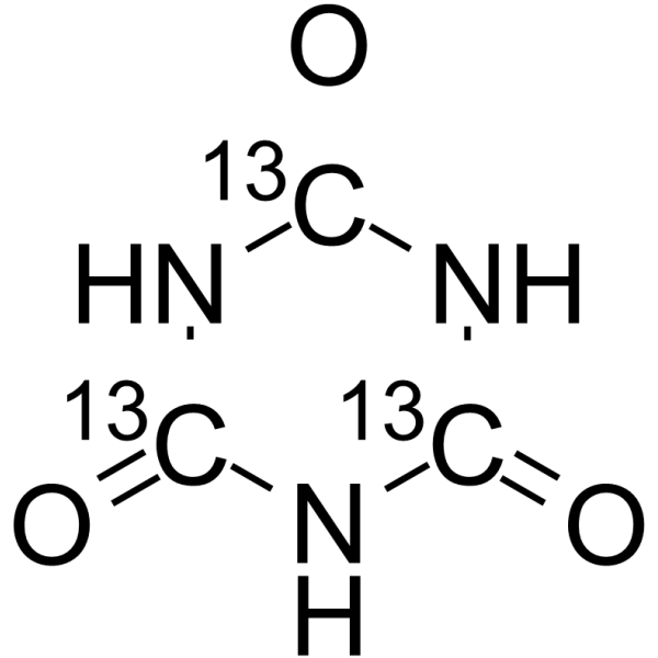 Cyanuric acid-13C3图片