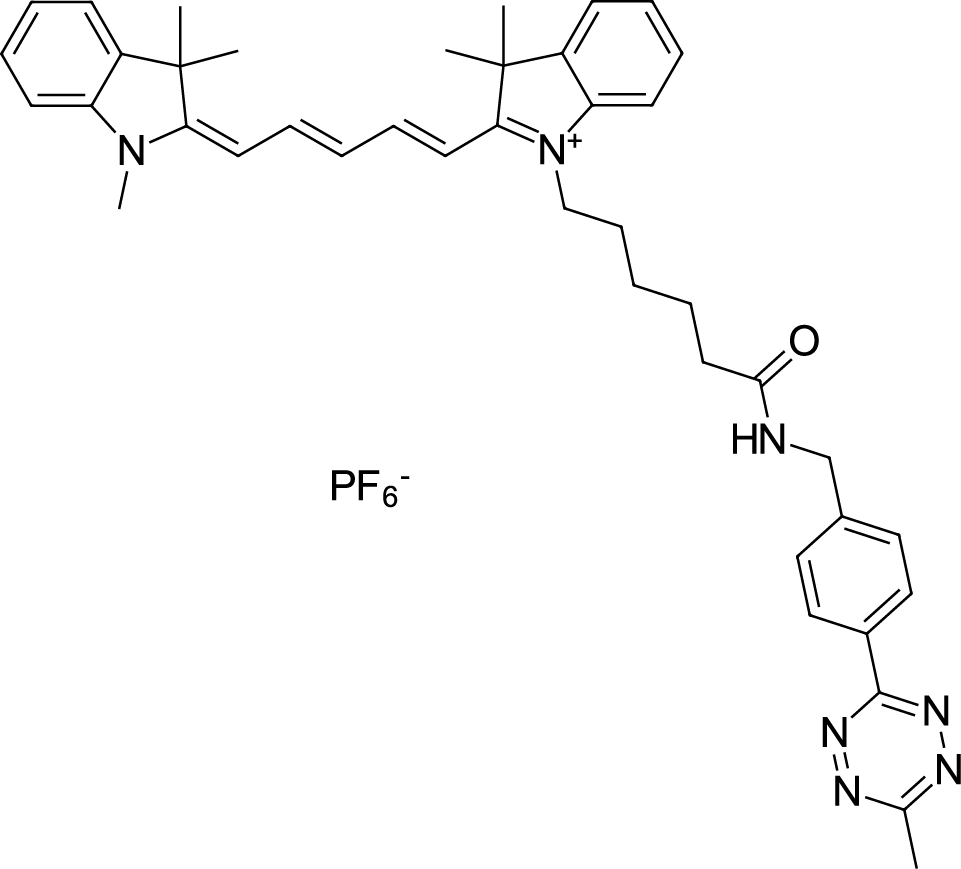 Cyanine5 tetrazine图片