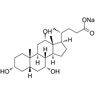 Cholic acid sodium图片
