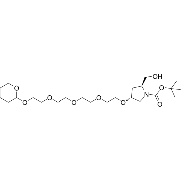 THP-PEG4-Pyrrolidine(N-Boc)-CH2OHͼƬ
