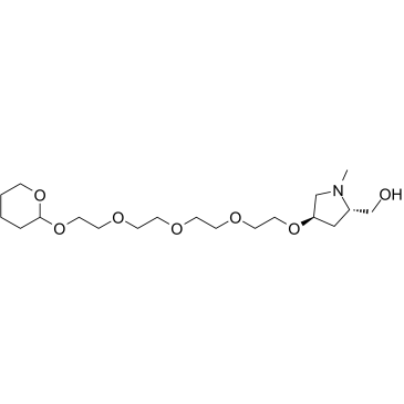 THP-PEG4-Pyrrolidine(N-Me)-CH2OH图片