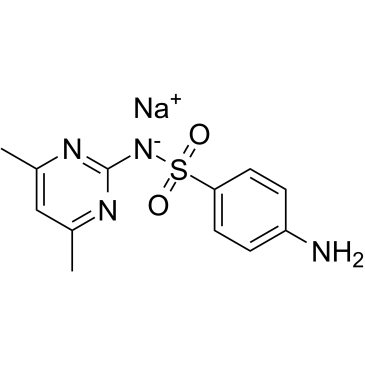 Sulfamethazine sodium图片