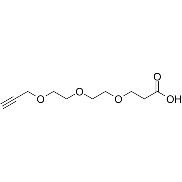 Propargyl-PEG3-acid图片