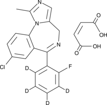 Midazolam-d4(maleate)(CRM)图片