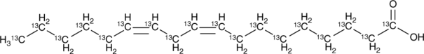 Linoleic Acid-13C18图片