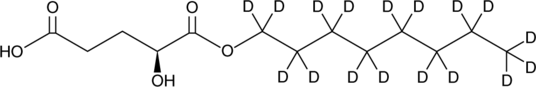 (2S)-Octyl-α-hydroxyglutarate-d17图片