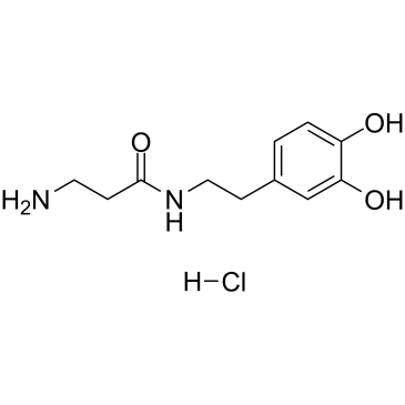 N-β-alanyldopamine hydrochloride图片