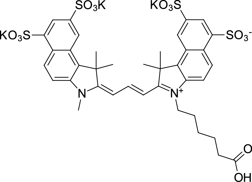 Sulfo-Cyanine3,5 carboxylic acid图片