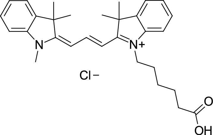 Cyanine3 carboxylic acid图片