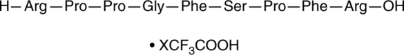 Bradykinin(trifluoroacetate salt)图片