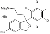 Citalopram-d4 hydrobromide图片