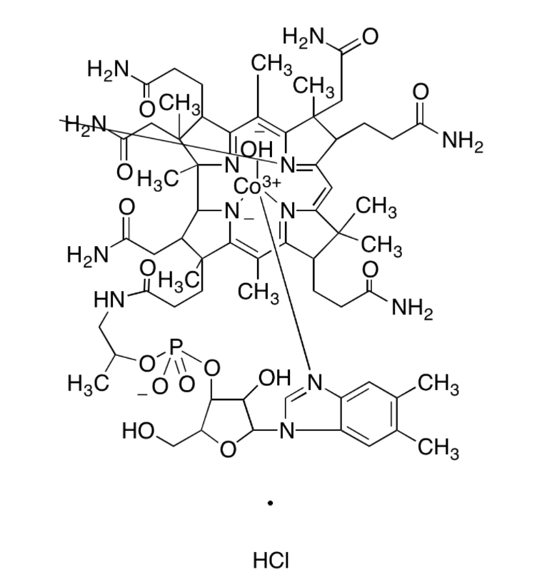 HYDROXOCOBALAMIN HYDROCHLORIDE图片
