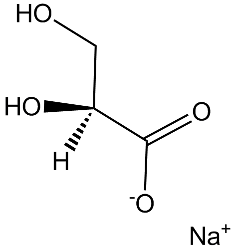 L-Glyceric acid sodium图片