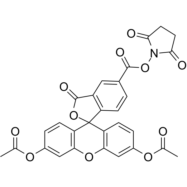 5-Carboxyfluorescein diacetate N-succinimidyl ester图片