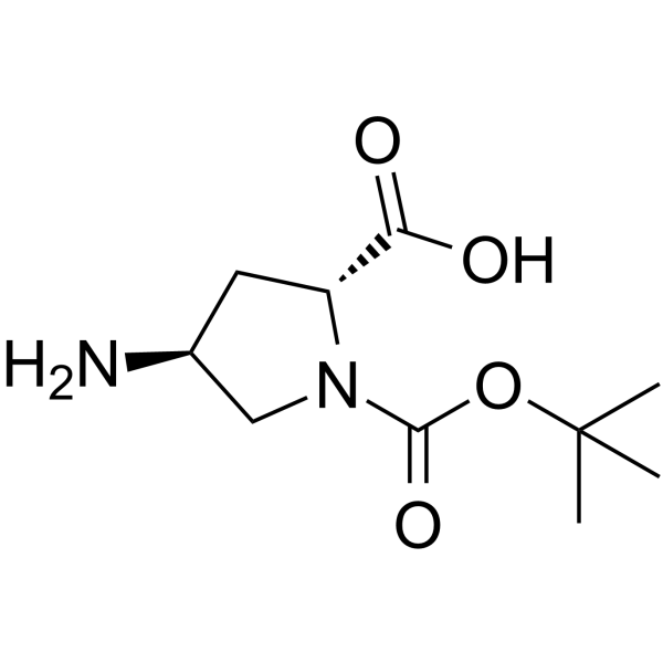 (4S)-1-Boc-4-amino-D-proline图片