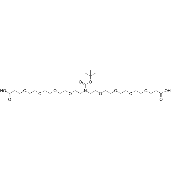 N-Boc-N-bis(PEG4-acid)ͼƬ