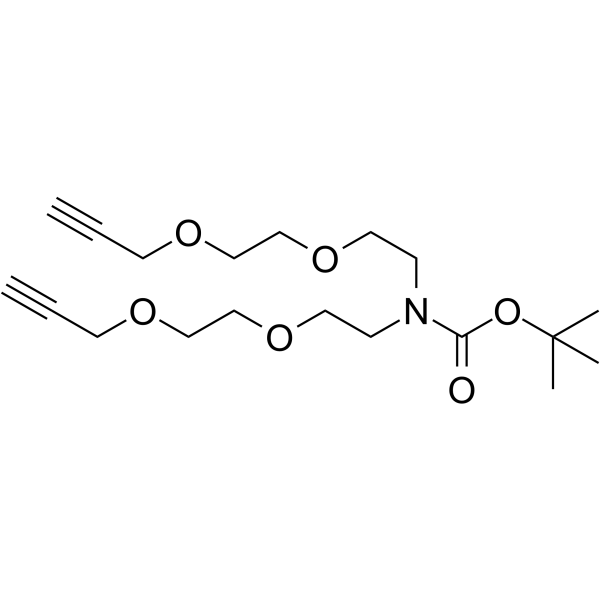 N-Boc-N-bis(PEG2-propargyl)ͼƬ